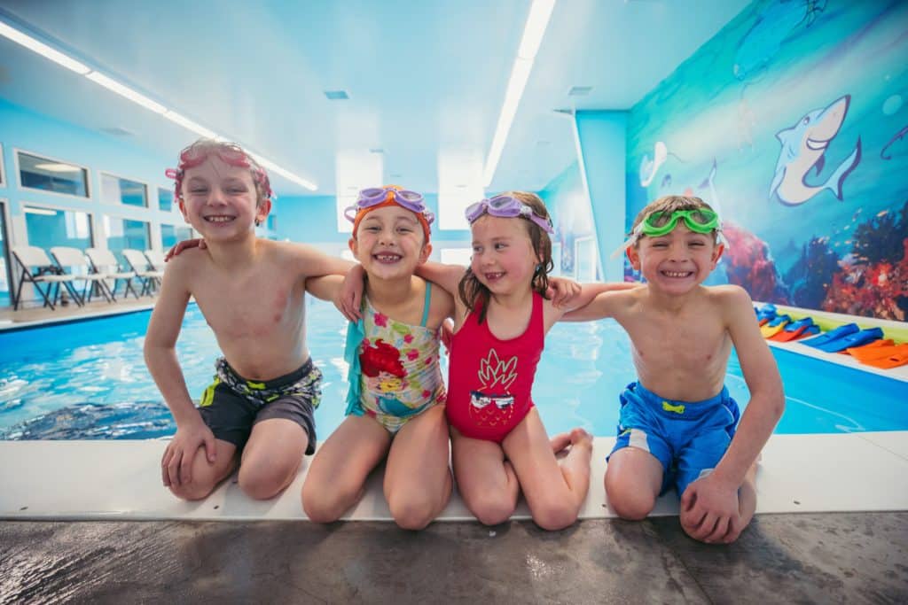 Kids Group Picture at SwimKids Utah